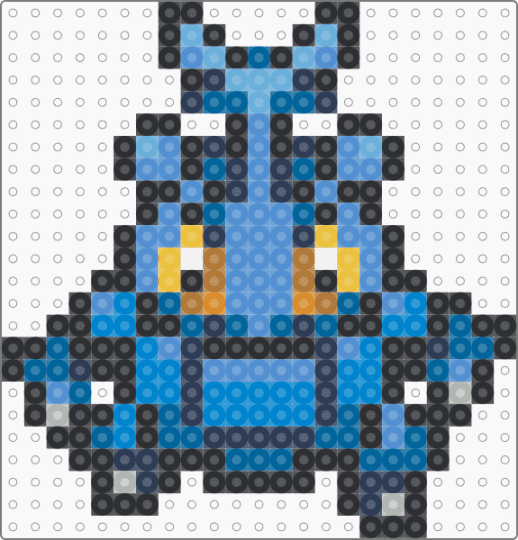 HGSS Heracross - black,purple,blue,light blue,heracross,pokemon,pkmn,hgss,hg,ss,heartgold,soulsilver