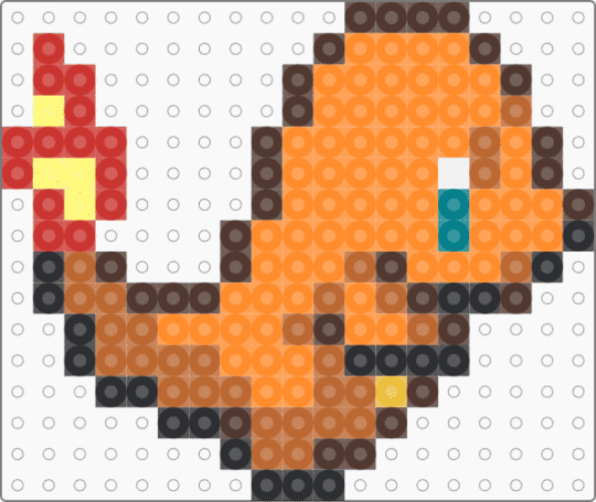 HGSS Charmander - tan,orange,brown,charmander,hgss,pokemon,pkmn,heart gold,soul silver