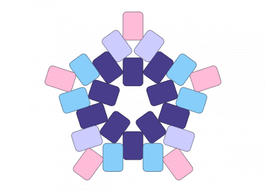 Ceruledge Themed Star - ceruledge, kandi, pink, pkmn, pokemon, purple, star