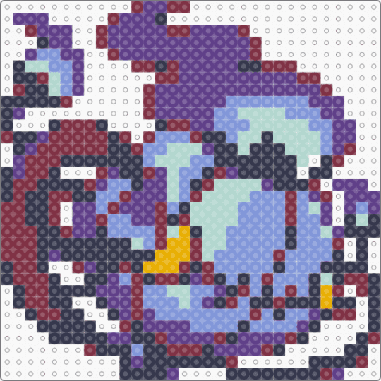 Chandelure Small - purple,light blue,chandelure,pokemon,pkmn,small,mini,chibi