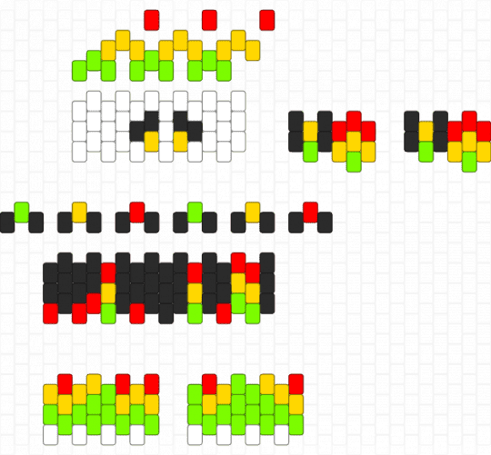 MINI 3D Clown Pattern - Music Beats - 