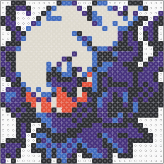 Darkrai Small - purple,beige,darkrai,pokemon,pkmn,small,mini,chibi