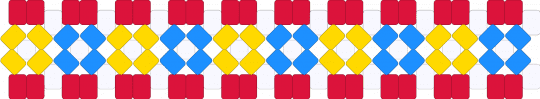 Clowncore X-Cuff - red,clown,clowncore,cuff,x cuff,primary