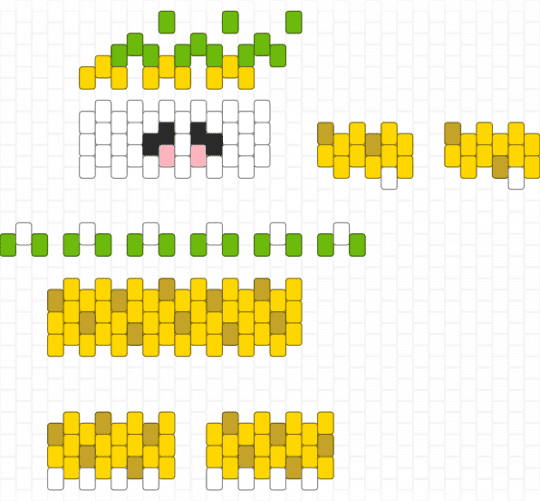 MINI 3D Clown Pattern - Lemon - 3d, citrus, clown, fruit, lemon, mini, pattern, yellow