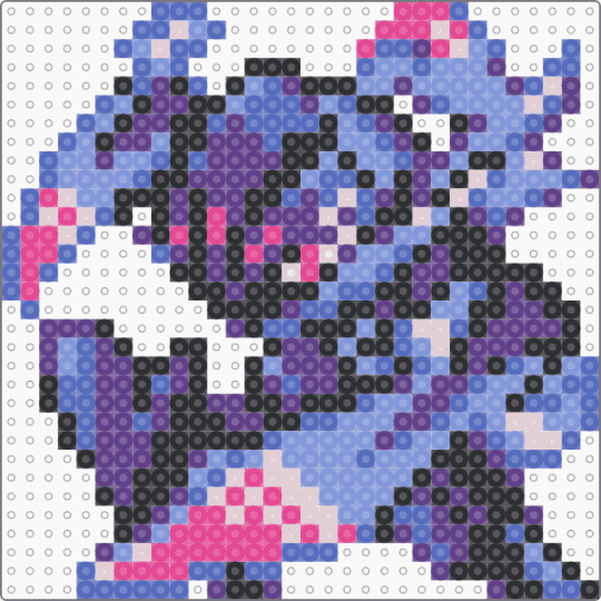 Ceruledge Chibi - blue, ceruledge, chibi, light blue, pkmn, pokemon, purple