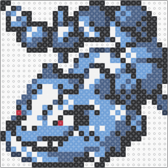 Steelix Small - blue,light blue,steelix,pokemon,pkmn,small,mini,chibi