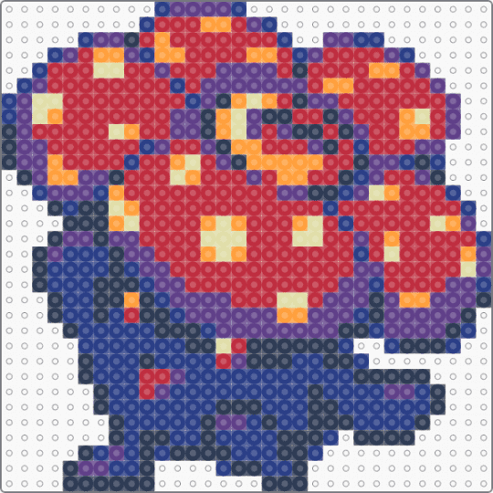 Vileplume Small - purple,blue,red,vileplume,pokemon,pkmn,small,tiny,mini