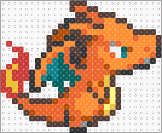 HGSS Charizard - brown,orange,charizard,hgss,pokemon,pkmn,heart gold,soul silver,sprite