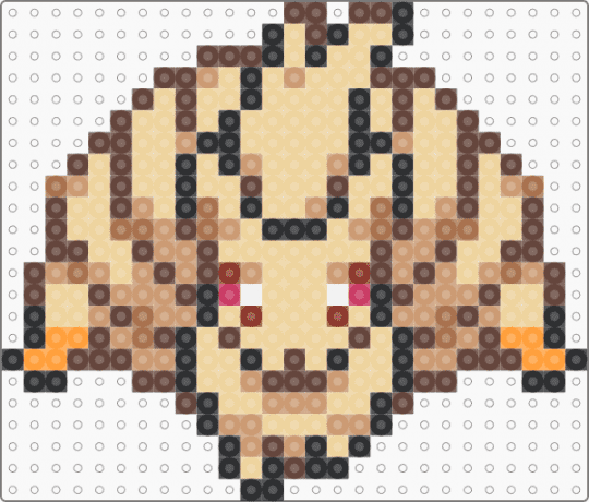HGSS Ninetails - brown,beige,pokemon,pkmn,ninetails,hgss,heartgold,soulsilver
