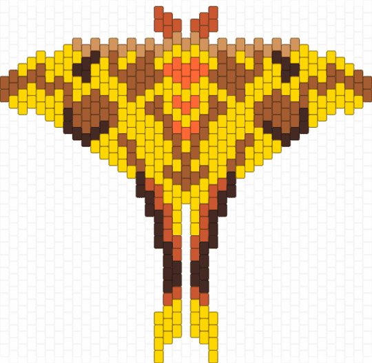 Malaysian Moon Moth - yellow,red,malaysian moon moth,moth,orange,insect,bug,moon moth