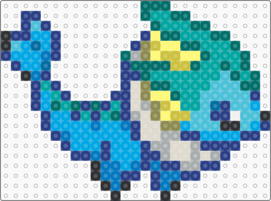 HGSS Vaporeon - blue,teal,light blue,vaporeon,pokemon,pkmn,hgss,heartgold,soulsilver