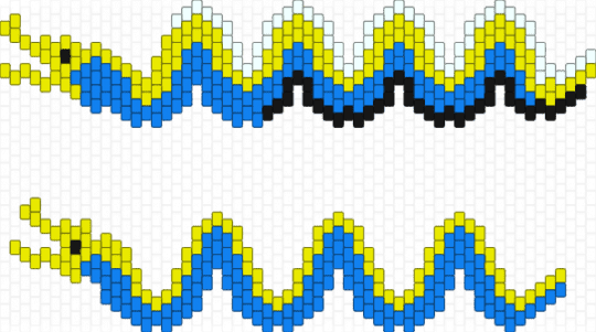 Ribbon Eels (2) - ribbon,eel,ribbon eel,blue,yellow,ocean