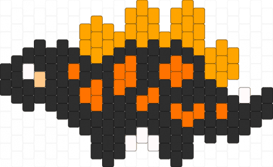 Halloween Stego - black,orange,dinosaur,halloween,stegosaurus,stego,cute,dino