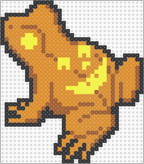Jack-o-Lantern Frog - animal,amphibian,creature,halloween,holiday,spooky,orange,frog,jack o lantern,pumpkin,cute,mini