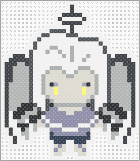 Lute - Hazbin Hotel - white,purple,gray,beige,hazbin,hotel,chibi,lute