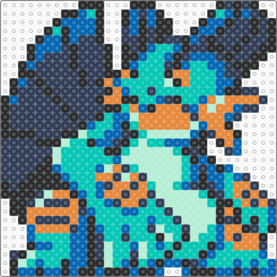Swampert Small - blue,purple,teal,swampert,pokemon,pkmn,small,mini,chibi