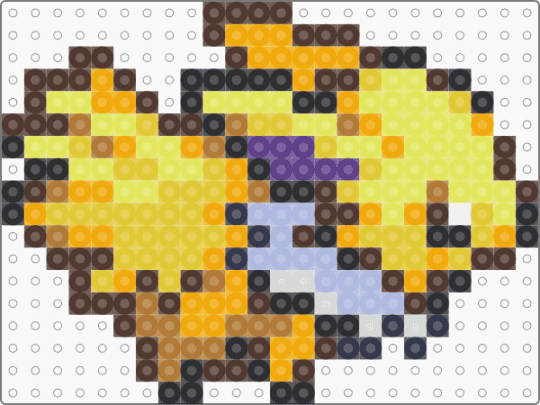 HGSS Jolteon - brown,orange,yellow,jolteon,pokemon,pkmn,hgss,heartgold,soulsilver