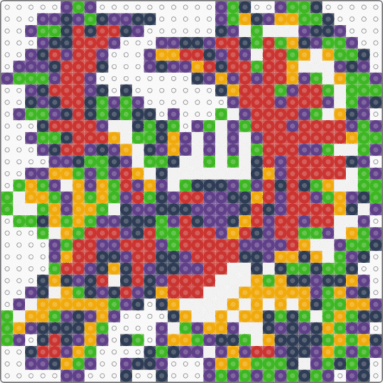 Ho-oh Small - purple,hooh,ho oh,pokemon,pkmn,small,mini,chibi