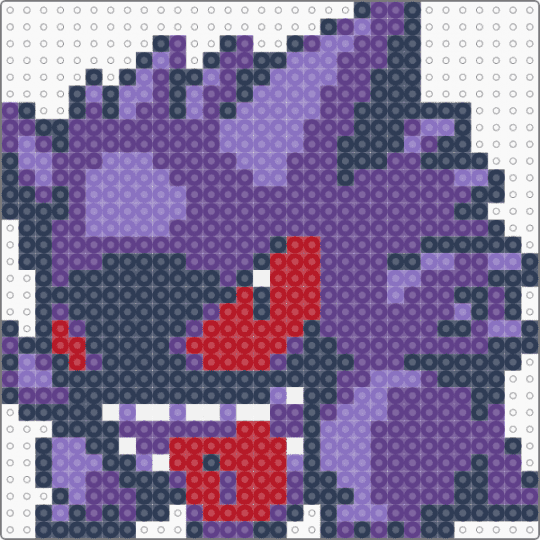 Gengar Small - purple,gengar,pokemon,small,mini,chibi,ghost