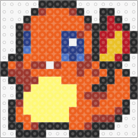 Baby Charmander - Revamped - charmander,pokemon,cute,orange,yellow,fiery,warm,nostalgic,character,animated