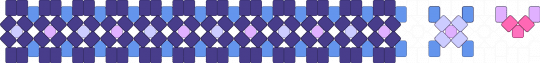 Ceruledge Mandala Themed Cuff - ceruledge, cuff, mandala, pkmn, pokemon, purple