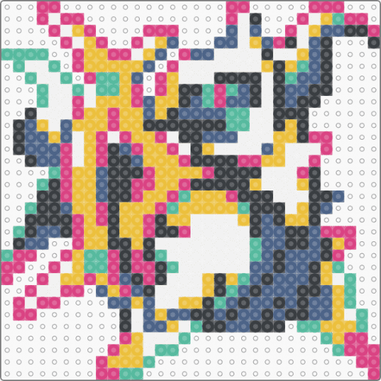 Arceus Small - creature,video game,gaming,pokemon,blue,pink,yellow,arceus,pkmn,chibi,small