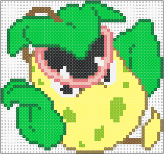 Chibi Victreebel - victreebell,character,plant,video game,anime,cartoon,gaming,pokemon,green,yellow,victreebel,pkmn,chibi