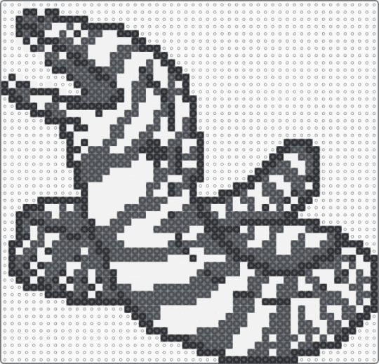 Zebra Eel - animal,white,purple,zebra eel,eel,marine,sea,ocean