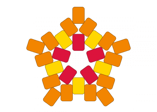 Staryu Star - orange, pkmn, pokemon, star, staryu