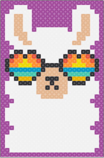 Vibin - white,beige,pink,llama,sunglasses,chill,vibe,vibin,alpaca