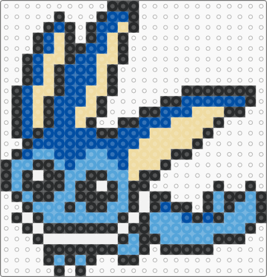 Babie Derp Vapey - blue,light blue,derp,chibi,babie,baby,pokemon,pkmn,vaporeon