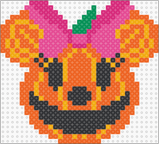 Pumpkin Minnie - minnie mouse,jackolantern,pumpkin,bow,disney,cartoon,character,halloween,spooky,holiday,orange
