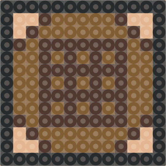 Crafting table - brown,tan