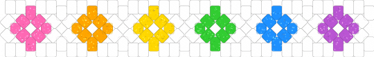 rainbow sparkle x base - white,pink