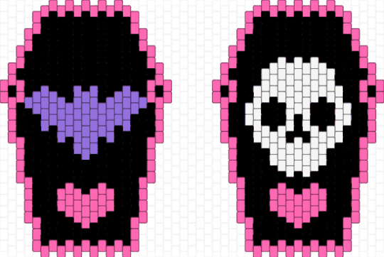 skull and bat coffin bag - black,pink,skull,spooky,bat,bag,halloween