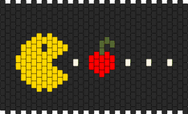 Pac-Man - pacman,namco,cherry,arcade,retro-inspired,classic game,nostalgia,gaming enthusia