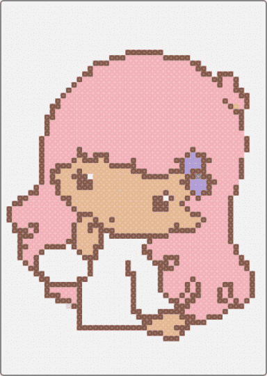 Lala Sanrio - white,tan,beige