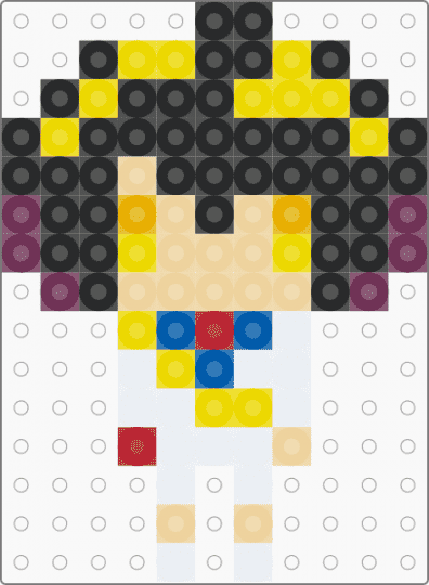 kieran pokemon - black,yellow,beige,pokemon,chibi,kieran,pokemon sv