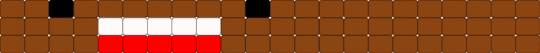 Simple Domo Ladder Cuff :D - red
