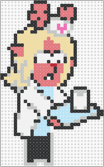 Noelle TAKE CARE - red,beige,light blue,deltarune,noelle