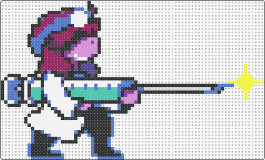 Deltarune TAKE CARE Susie - blue,pink,deltarune,susie,nurse