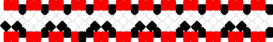 Mini maretu rotator 1/3 - red,white