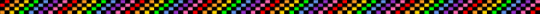 Cool rainbow thing - black,orange,green,purple,colorful,scene,belt,checkers,rainbow