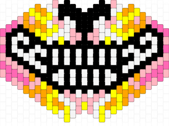 Pink Lemonade Wolf Mask - pink