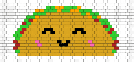 Taco 3 - taco,cuff,cute,white,orange