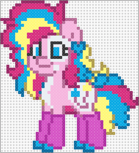 Pinkie pie redesign!! - big, cute, mlp, my little pony, pink, redesign