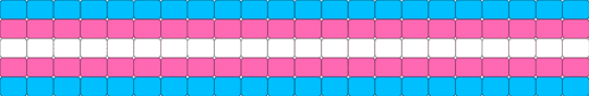 Trans cuff - light blue,pink,pride,trans