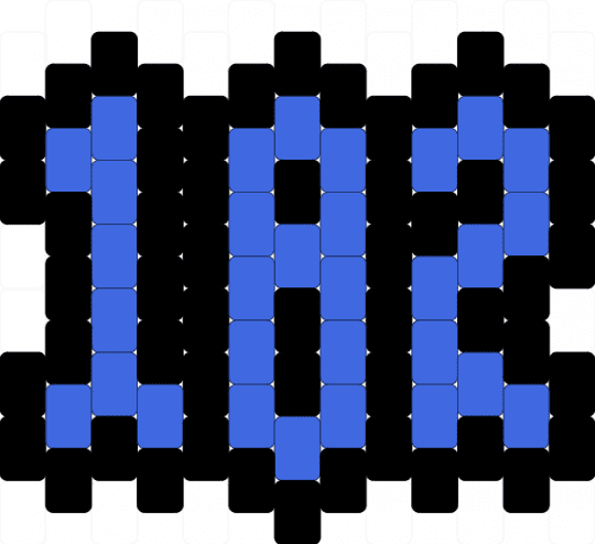 182 charm !! - blue,black