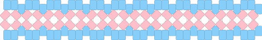 Smoll trans cuff - light blue,pink,trans,transgender,pride