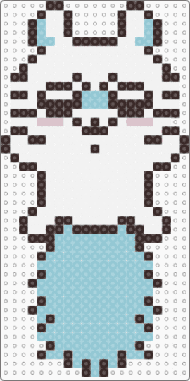 hanging Momonga charm - brown,light blue,chiikawa,charm,momonga